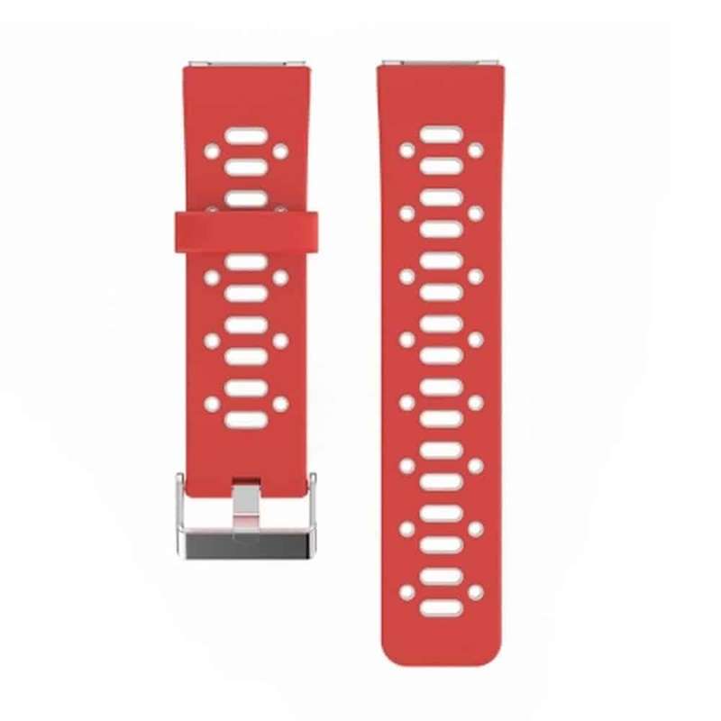 Silicone Band for Fitbit Blaze - Red+White