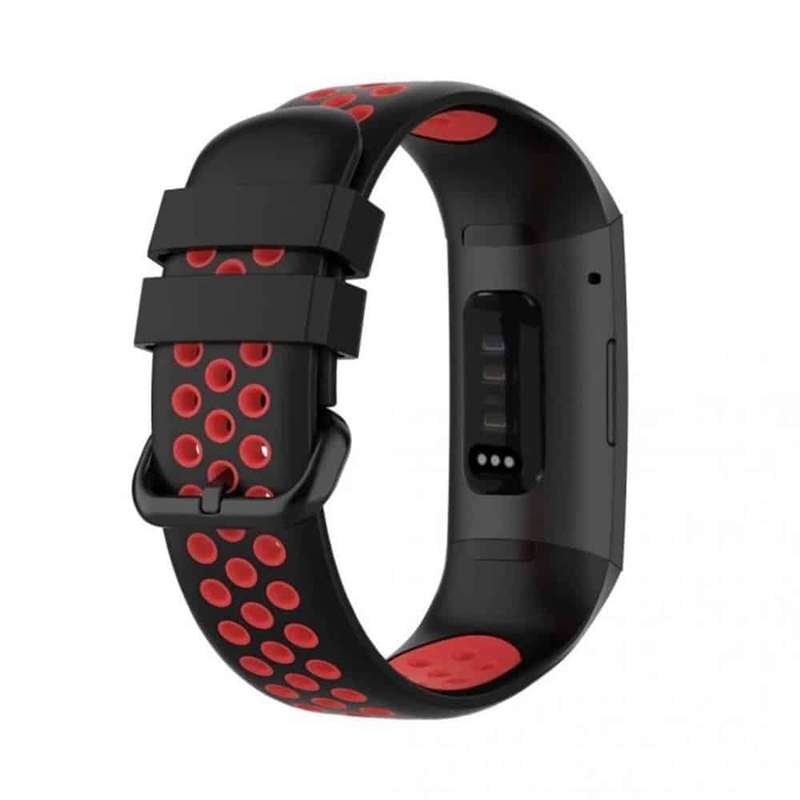 Killer Deals Silicone Band for Fitbit Charge 3/SE/4 - Pink+Frost Blue