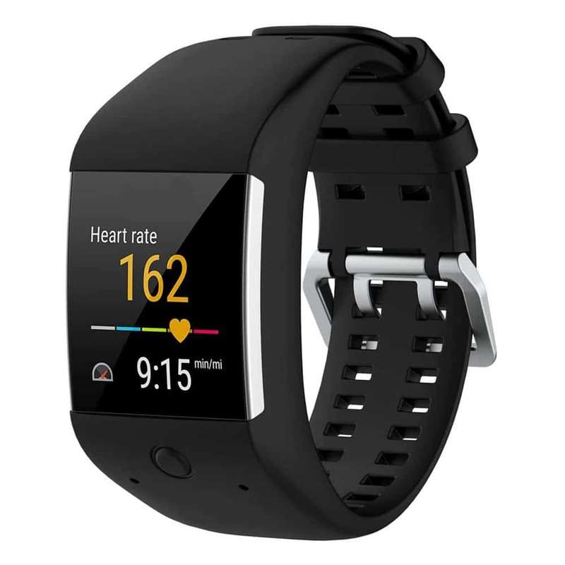 Killer Deals Polar M600 replacement silicone strap - Black (S-M-L)