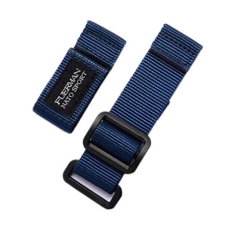 Killer Deals Universal Nylon Replacement Strap 22mm - Dark Blue