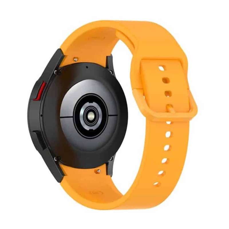 Killer Deals Silicone Strap for Samsung galaxy watch 4 S/M - Mustard
