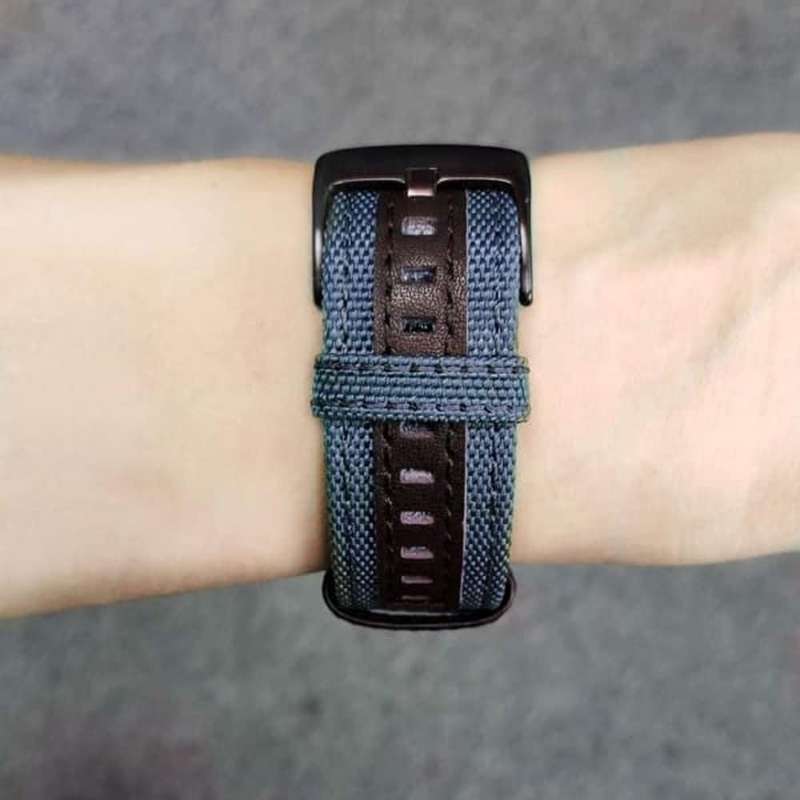 Killer Deals Quick Fit 22mm NOTA Nylon Durable Sweatproof Watch Band Strap for Garmin Fenix 5 - G...