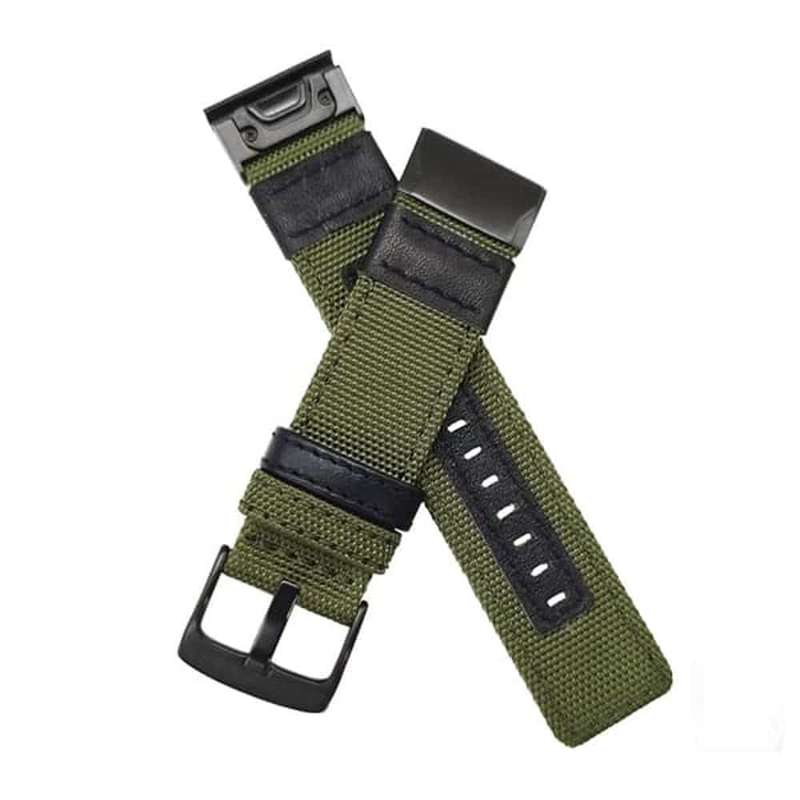 Killer Deals Quick Fit 22mm NOTA Nylon Durable Sweatproof Watch Band Strap for Garmin Fenix 5 - G...