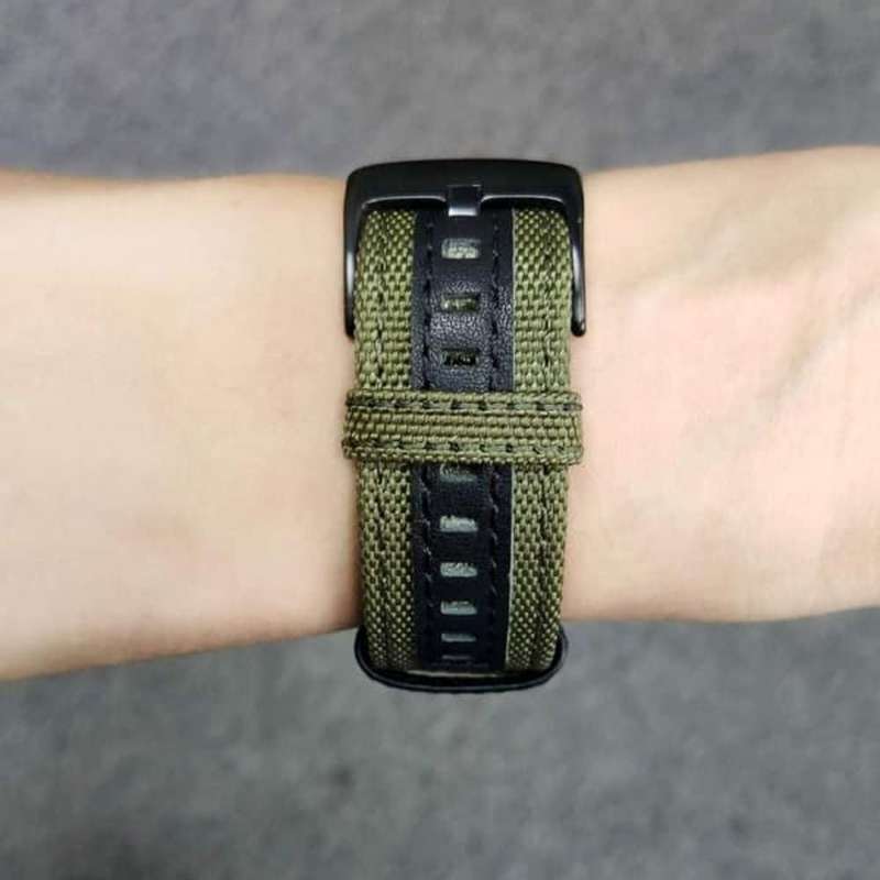 Killer Deals Quick Fit 22mm NOTA Nylon Durable Sweatproof Watch Band Strap for Garmin Fenix 5 - G...