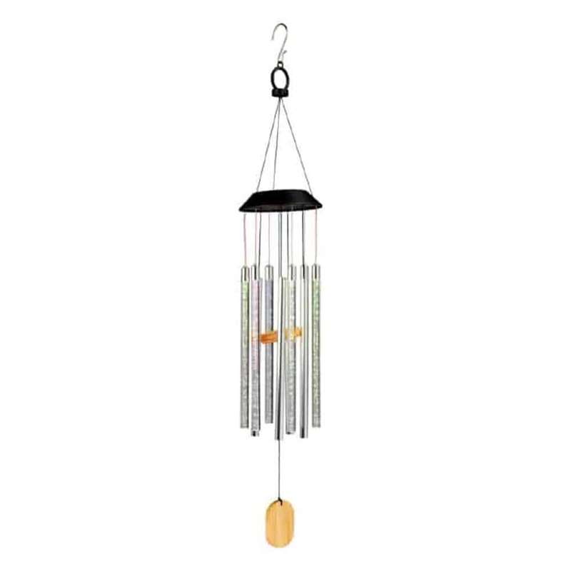 Garden Verandah Outdoor Solar Powered LED Wind Chime Light