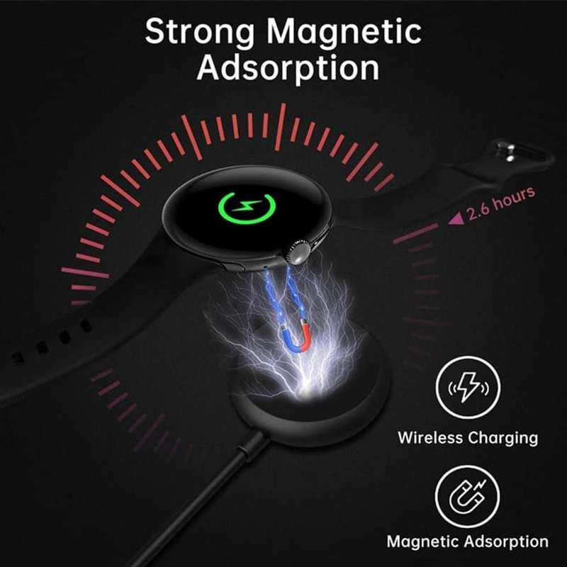 Killer Deals Type-C Magnetic Charging Cable for Google Pixel Watch- 1m