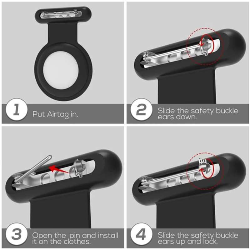Killer Deals Protective Silicone Case Holder GPS Tracker for Apple AirTag