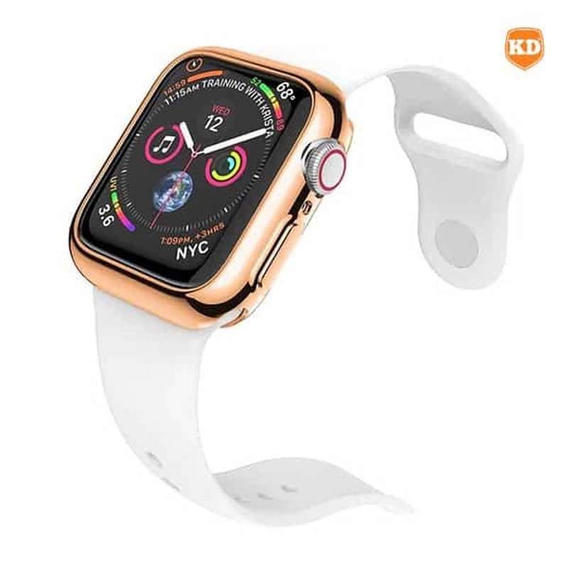Killer Deals 41mm Frame Case for Apple Watch 7- Black + Gold + Silver Combo