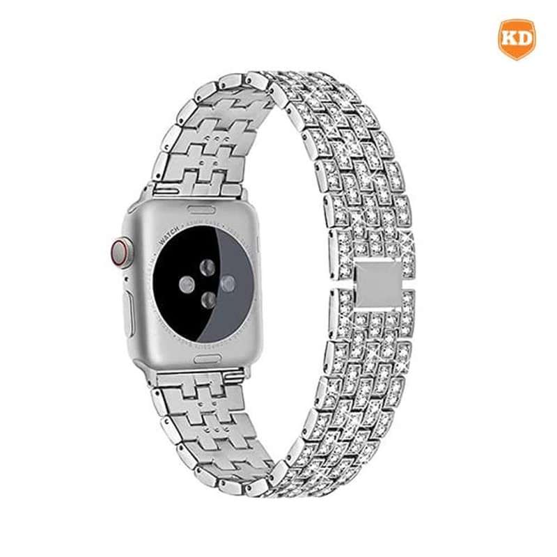 Killer Deals Rhinestone Steel Strap & Tool for 40mm Apple Watch- x3 - Combo