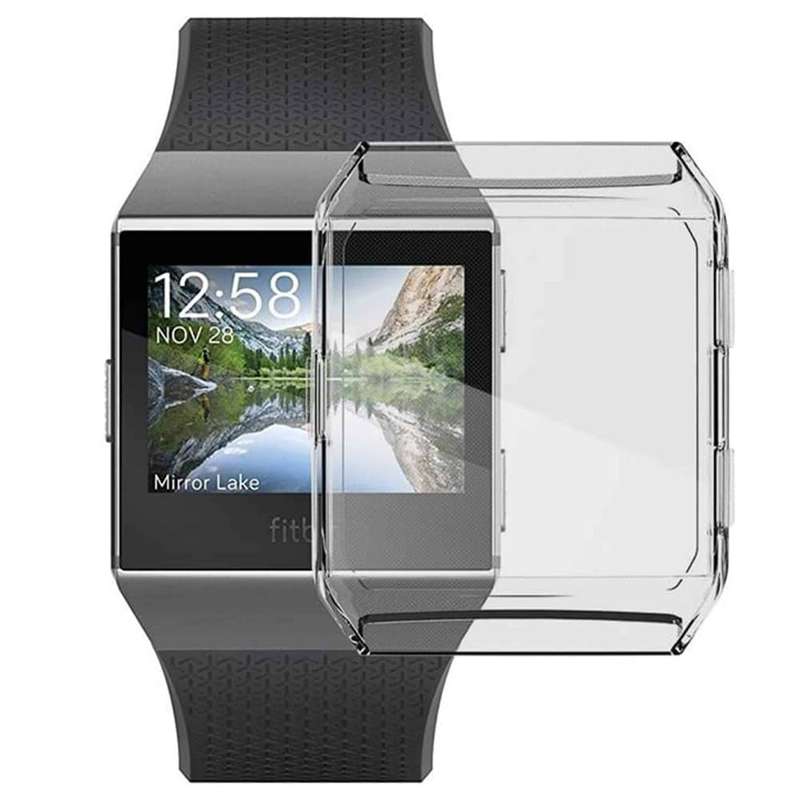 Killer Deals Shockproof TPU Protective Case for Fitbit Ionic- Clear