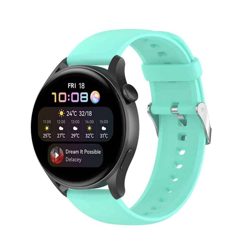 Killer Deals Silicone Strap for Huawei watch 3/Pro/GT/2/2E/GS Pro - Frost Blue