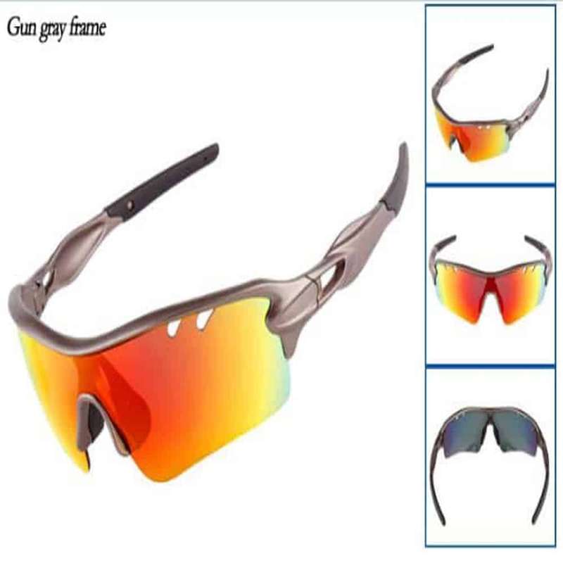 Killer Deals Rivbos Polarised 5 Lens Triathlon Run Cycle Sunglasses