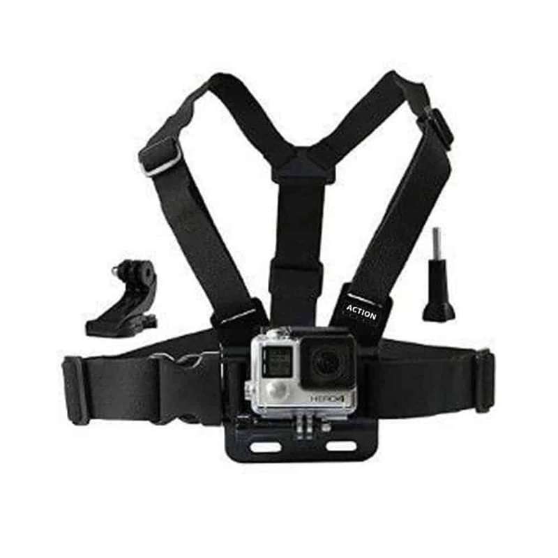 Action Mounts Hands-Free Adjustable Chest Harness for GoPro Hero 5/ Hero 4