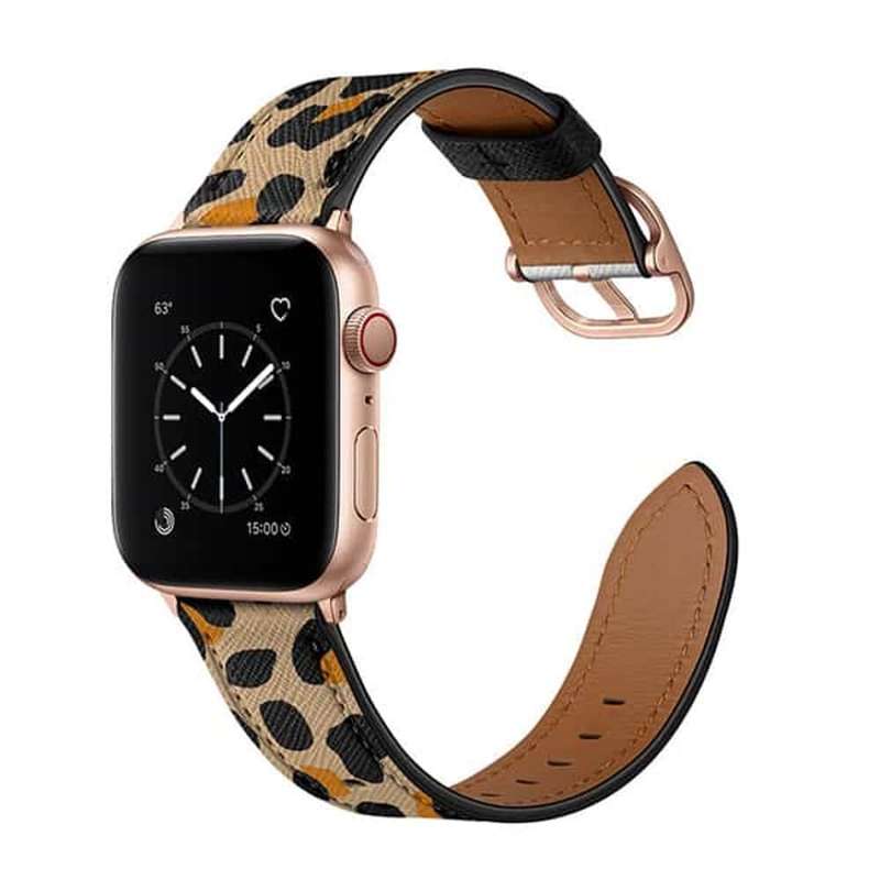 Killer Deals 22mm Universal Watch Vegan Leather Strap for Samsung/Huawei- Leopard