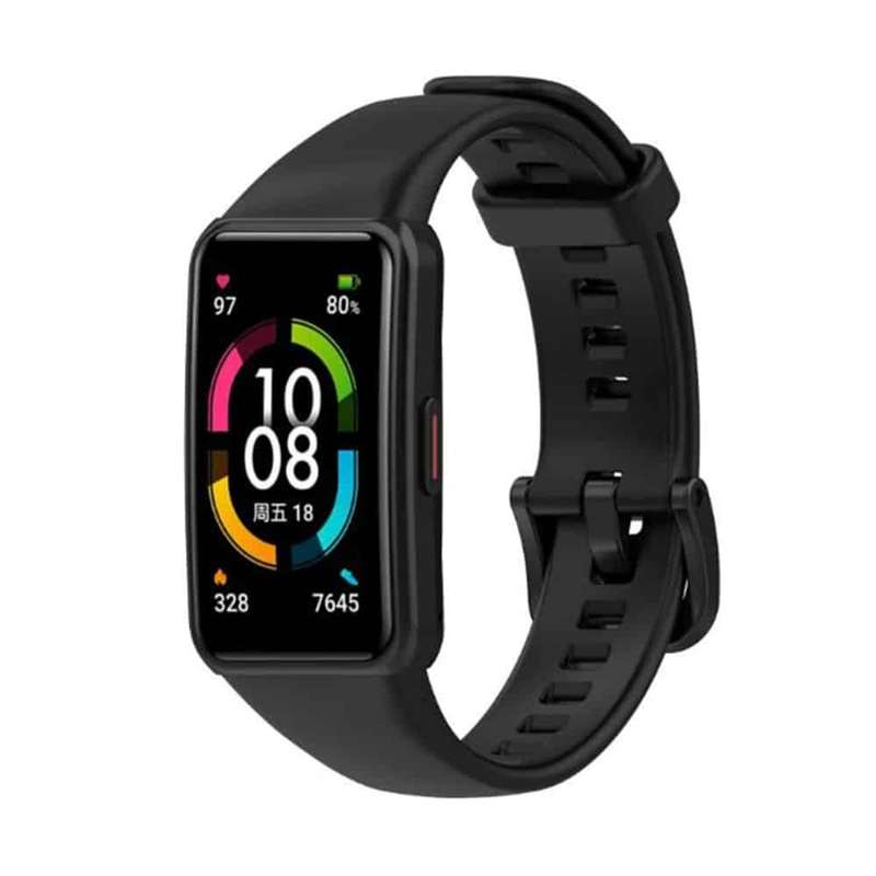 Killer Deals Huawei Band 6/Honor Band 6 replacement silicone strap - Purple (S-M)
