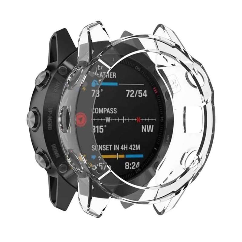 Killer Deals Garmin Fenix 6X TPU protective case - Clear