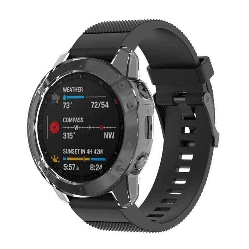 Killer Deals Garmin Fenix 6X TPU protective case - Clear