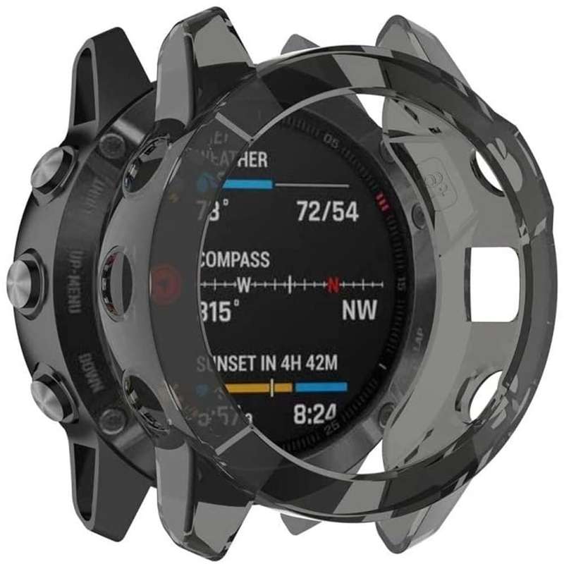 Killer Deals Garmin Fenix 6X TPU protective case - Clear
