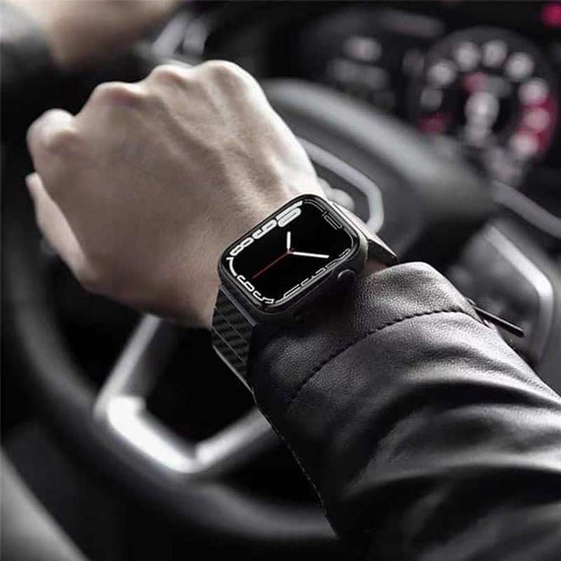 Killer Deals Plasticized Hexagon Strap for 42/44/45/49mm Apple Watch w/ Tool