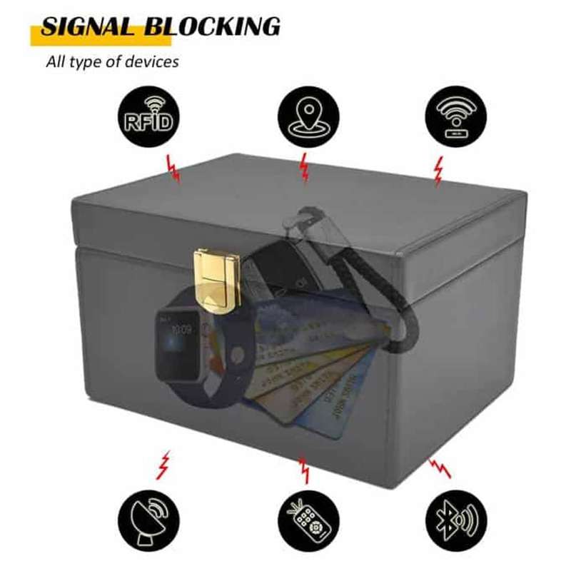 Killer Deals RFID Signal Blocking Anti-Theft Key Fob Faraday Protector Box