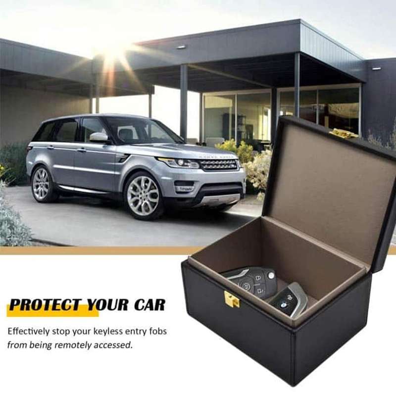 Killer Deals RFID Signal Blocking Anti-Theft Key Fob Faraday Protector Box