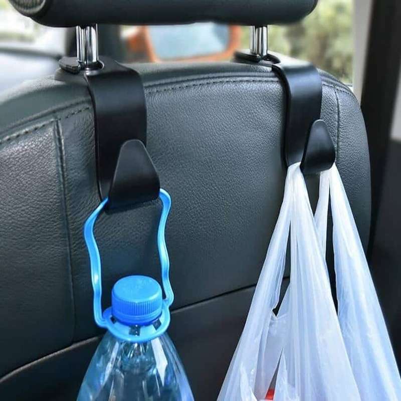 Car Seat Headrest Hook Storage Hanger Holder Organizer- 4 Set
