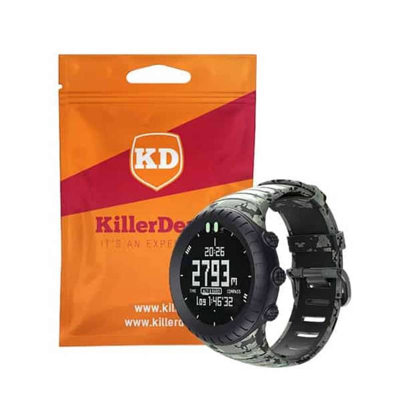 Killer Deals Silicone Strap for Suunto Core- Camo + Black Combo