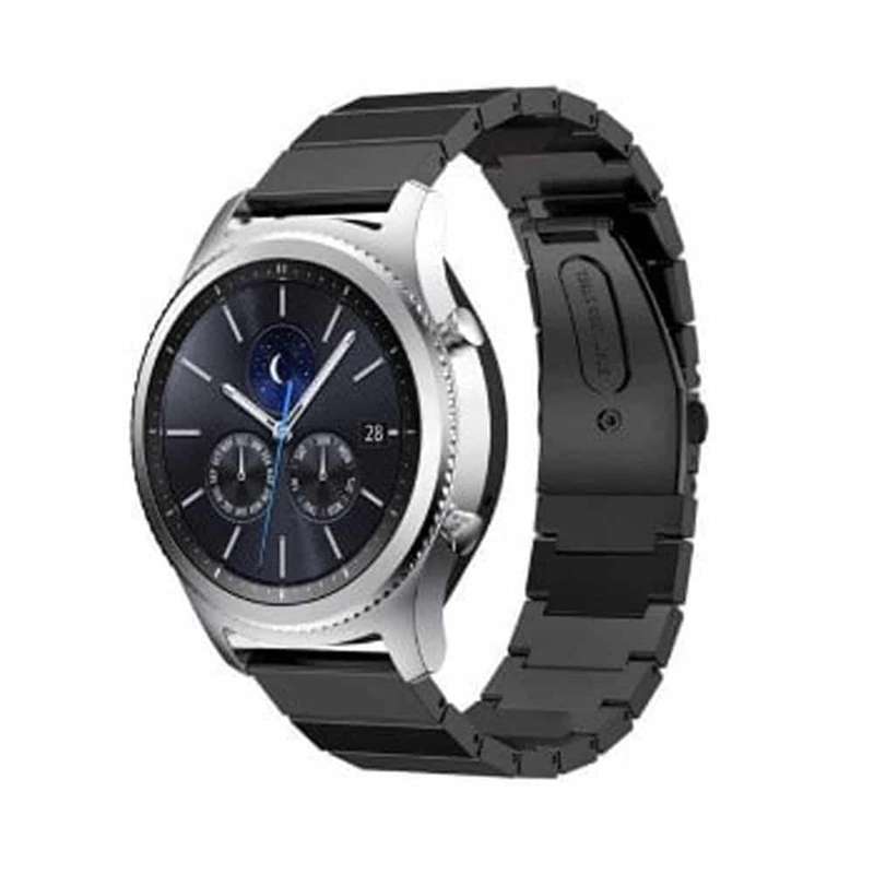 Killer Deals Stainless Steel Strap w/ Tool for Samsung Gear S2- Black