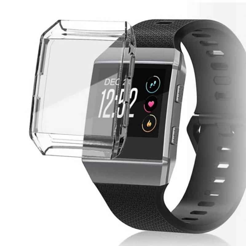 Killer Deals Anti-Shatter Transparent Protective TPU Case for Fitbit Blaze