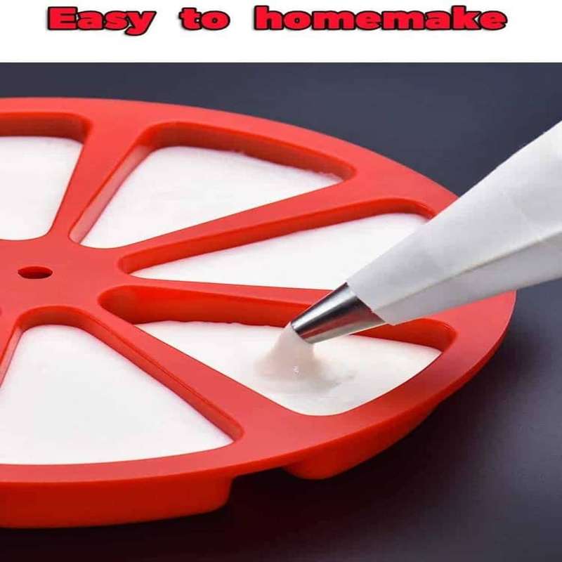 Killer Deals Triangle Dishwasher Safe Non-Stick Silicone Baking Cake Mould