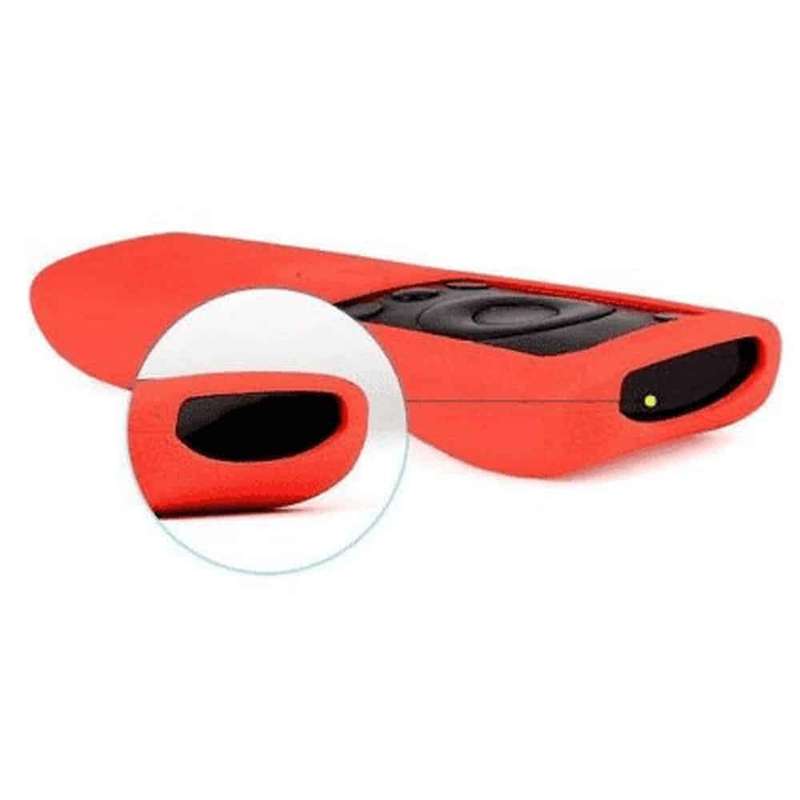Silicone Remote Control Protector for Xiaomi Mi Box 3 TV- Red