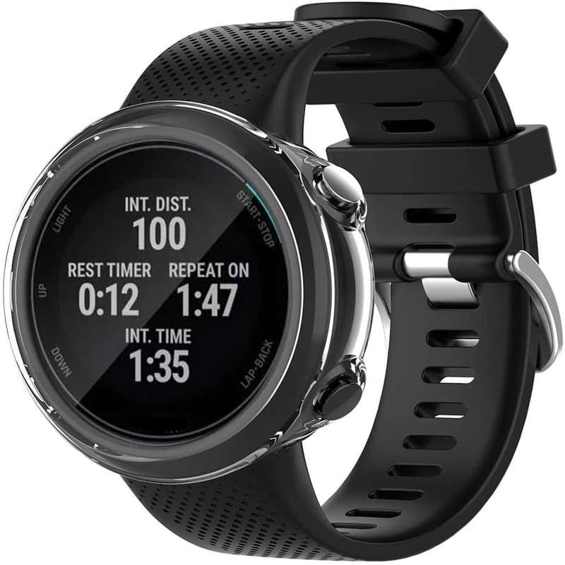 Killer Deals TPU Protective Case for Garmin Forerunner 45/ Swim 2- Clear