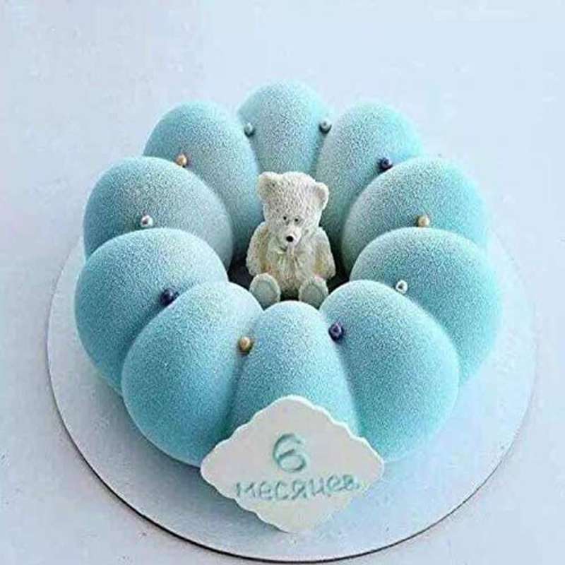 Killer Deals Dishwasher Safe Non-Stick Pumpkin Cake Silicone Baking Mould