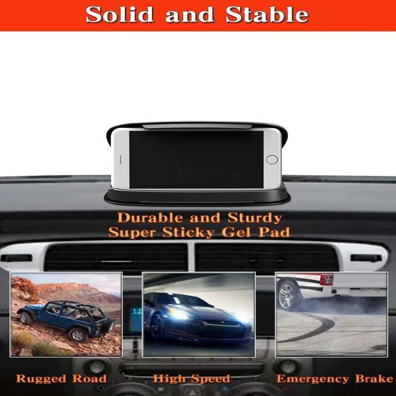 Car Dashboard Universal Phone Holder Mount for iPhone/ Samsung