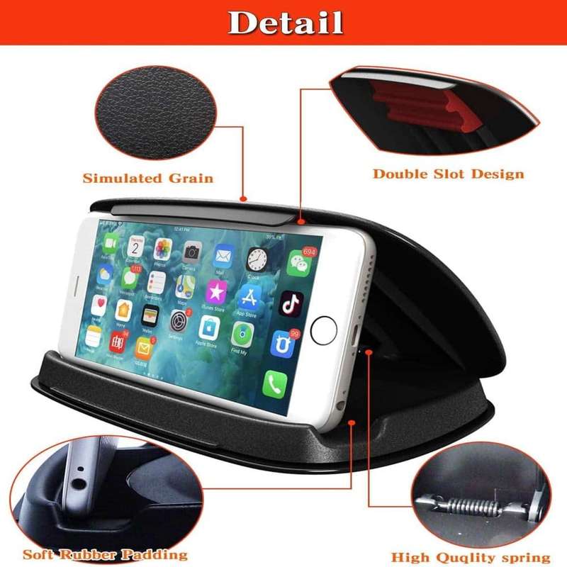 Car Dashboard Universal Phone Holder Mount for iPhone/ Samsung