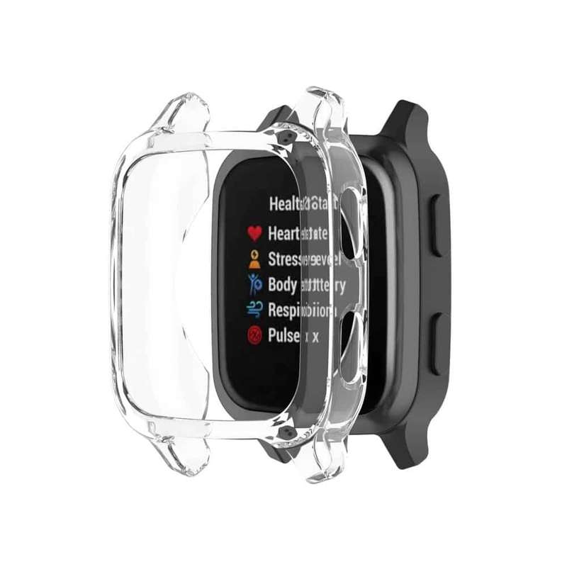Killer Deals Garmin Venu Square replacement TPU silicone protective case - Clear