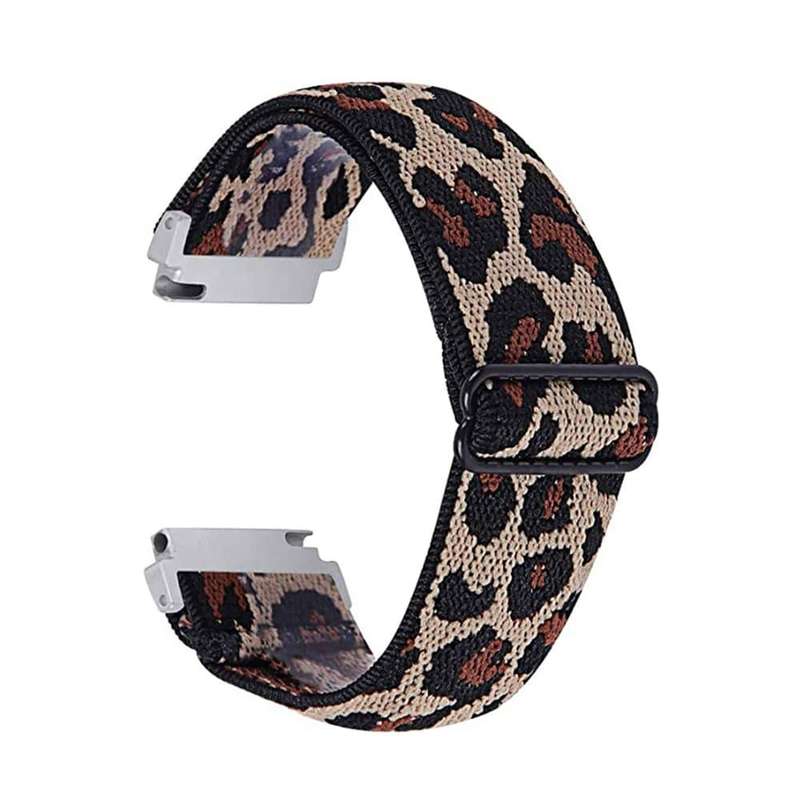 Killer Deals 20mm Replacement Nylon Strap for Garmin Vivoactive 3- Leopard