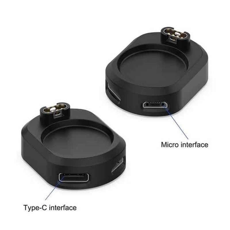 Killer Deals Type C/ Micro USB Watch Charging Dock for Universal Garmin