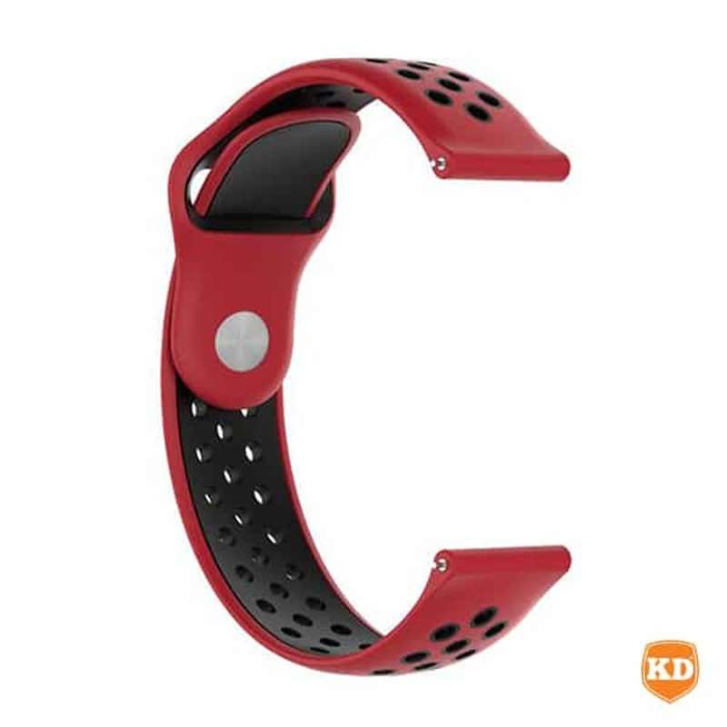 Killer Deals 20mm Perforated Silicone Strap for Samsung Gear Sport- x2 Combo