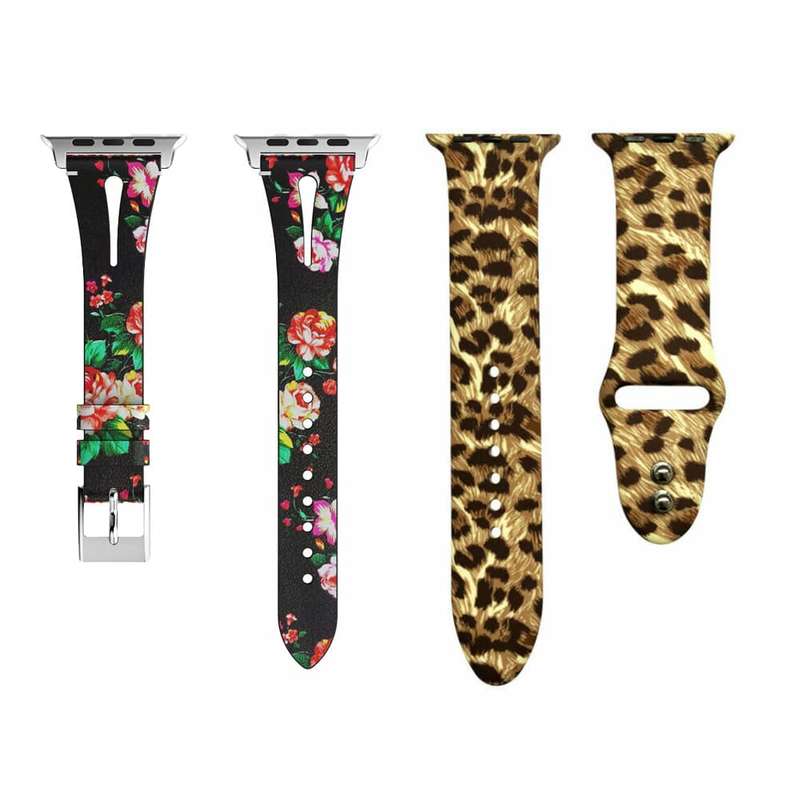 Killer Deals Leather & Silicone Strap Combo for 38/40/41mm Apple Watch