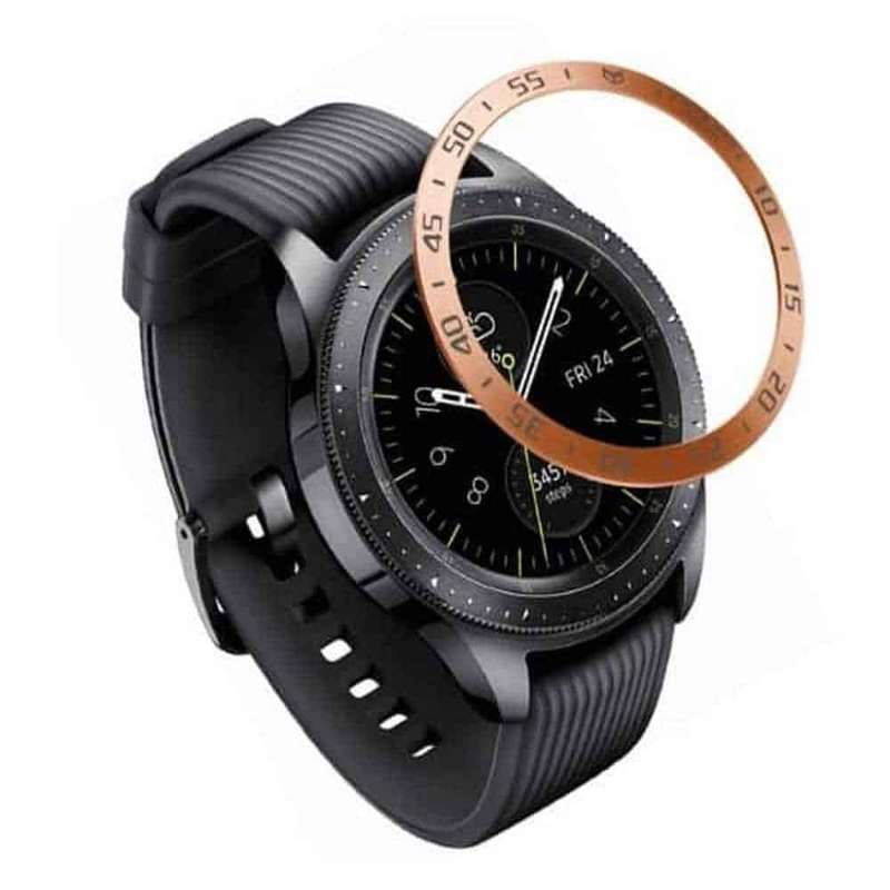 Killer Deals Stainless Steel Bezel for 42mm Samsung Galaxy Watch - Rose Gold
