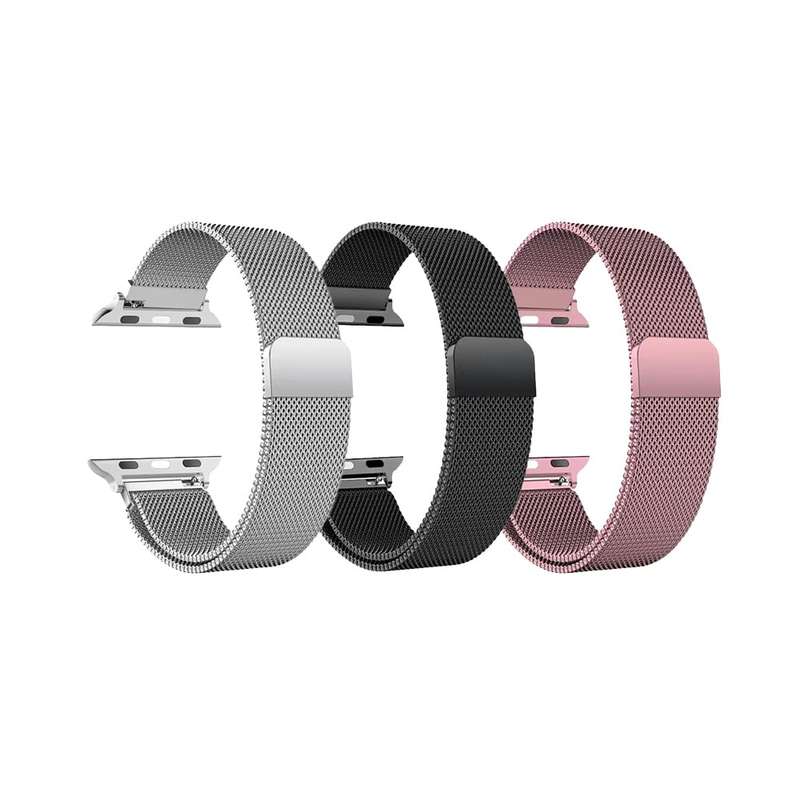 Killer Deals Milanese Loop Strap for 42/44/45/49mm Apple Watch- x3 Combo