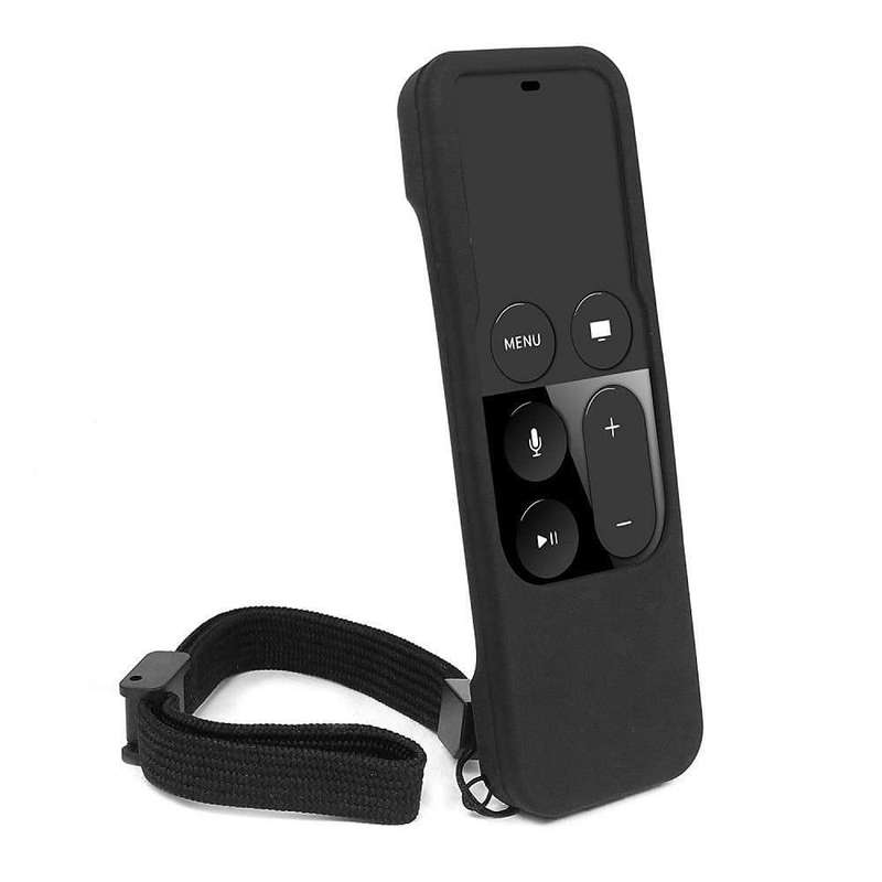 Silicone Remote Case for Apple TV 4K 32GB/64GB- Black