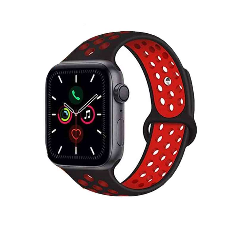 Killer Deals Silicone Strap for 38/40/41mm Apple Watch (S/M) - Frost Blue & Blue