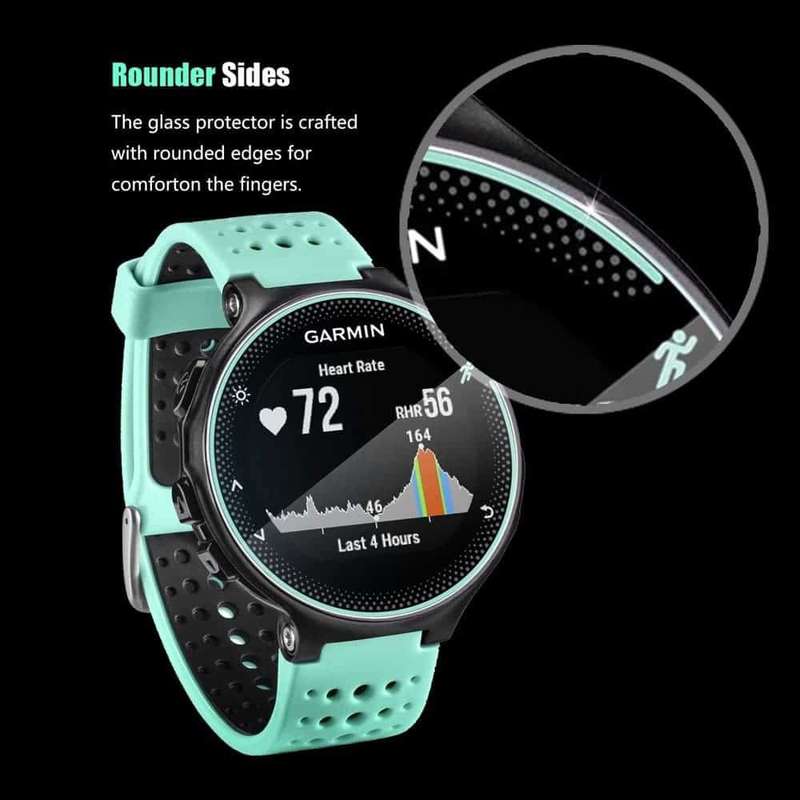 Killer Deals 41mm Glass Screen Protector for Garmin Forerunner 620 x3 Combo