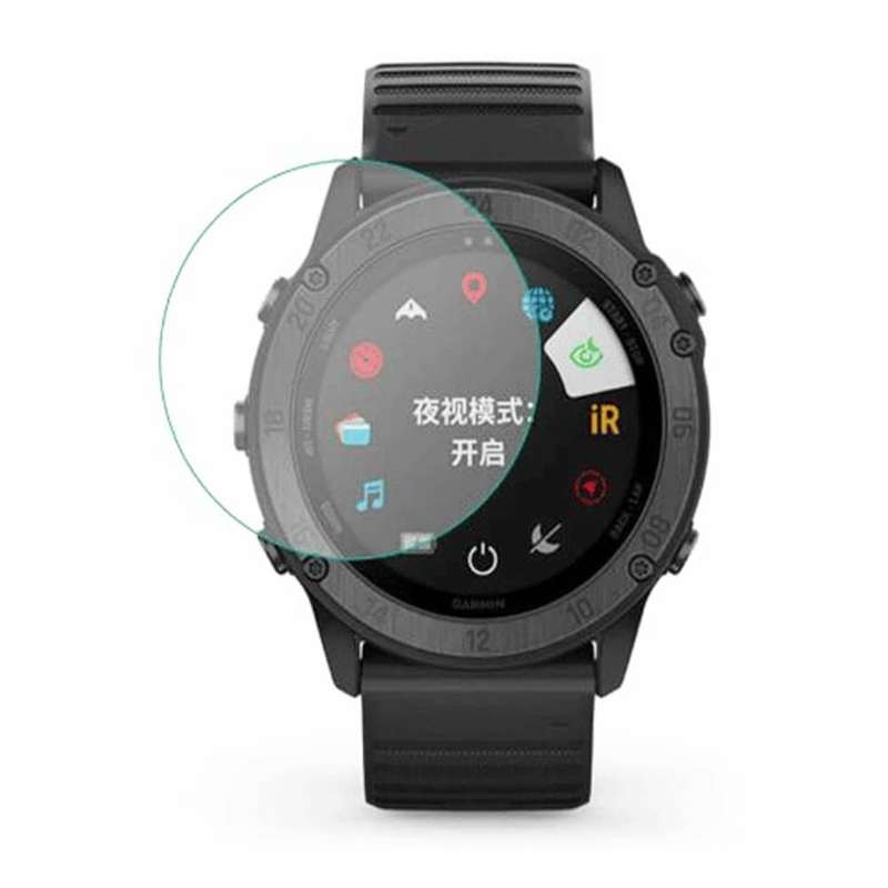 Tempered Glass Screen Protector Film for Garmin Tactix x2 Combo