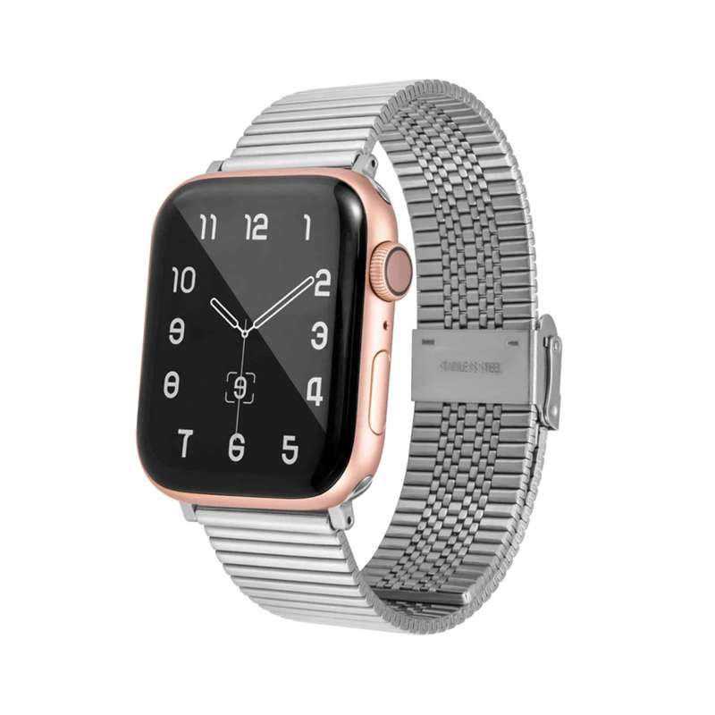 Killer Deals Stainless steel strap for 38/40/41mm Apple Watch - Black + Link removal tool