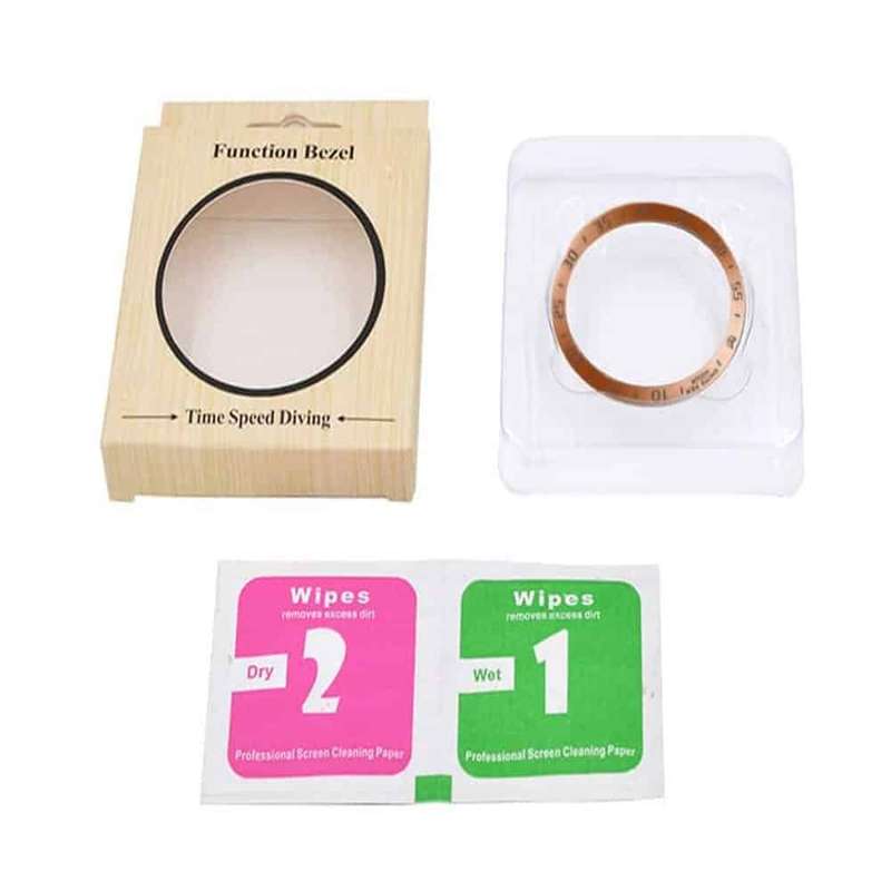 Killer Deals Stainless Steel Bezel for 42mm Samsung Galaxy Watch - Rose Gold