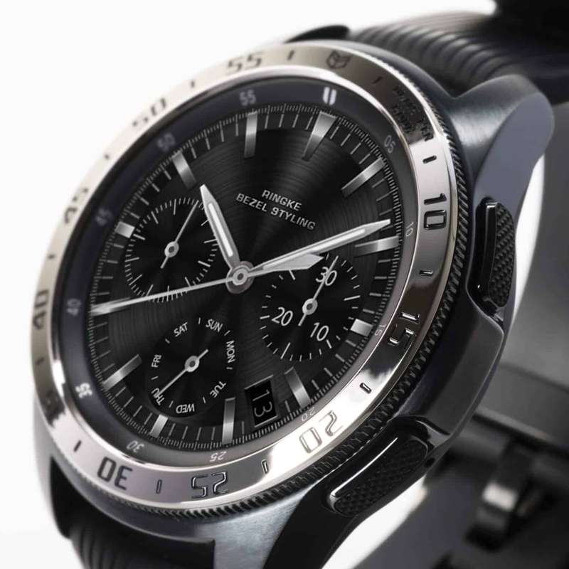 Killer Deals Stainless Steel Bezel for 42mm Samsung Galaxy Watch - Rose Gold