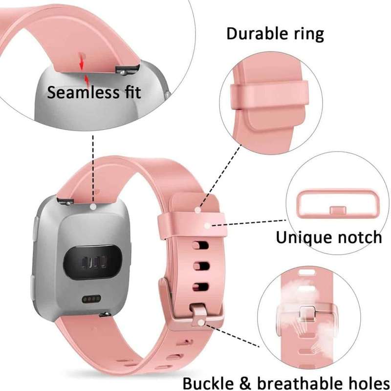 Killer Deals Fitbit Versa silicone strap - Lilac (M/L)